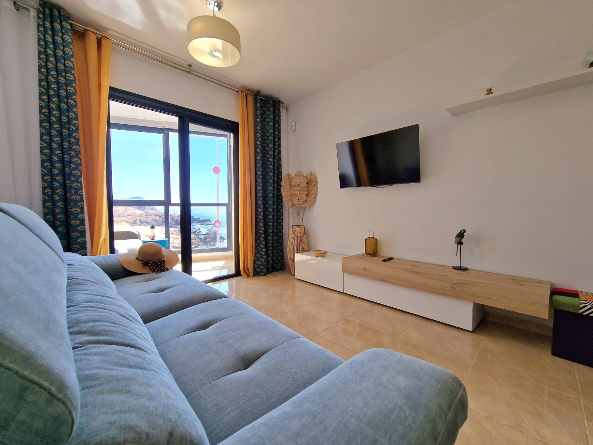 Las Rocas By The Ocean, Wifi And Sea View Los Abrigos Bagian luar foto
